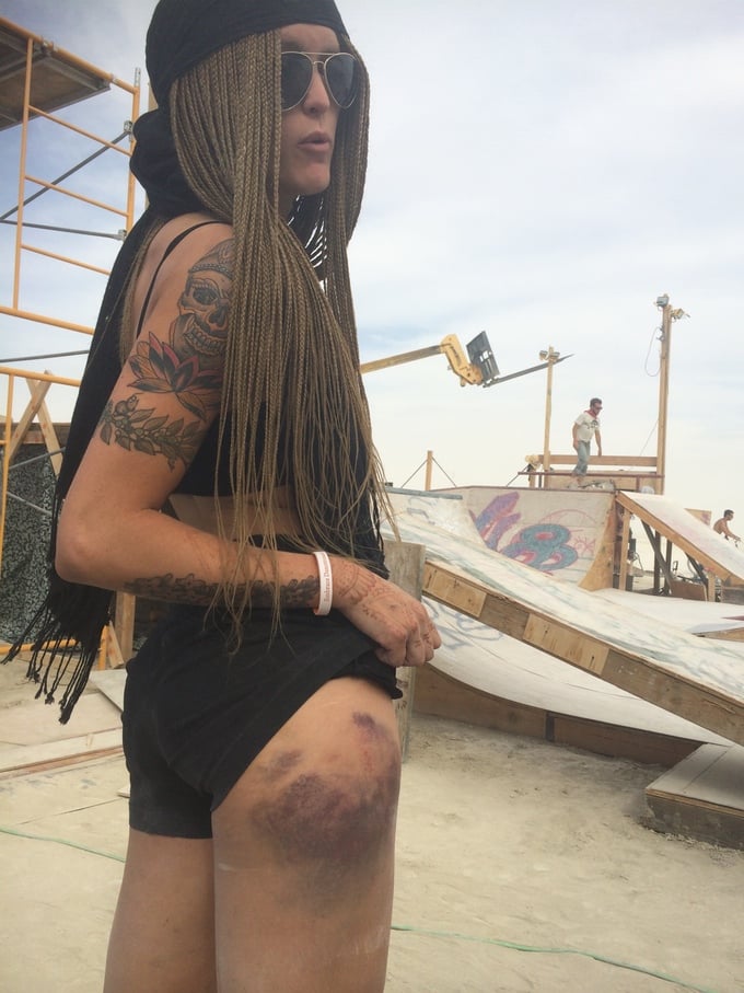 SK8 KAMP Burning Man Kickstarter 2015 – Black Rock City Skatepark!