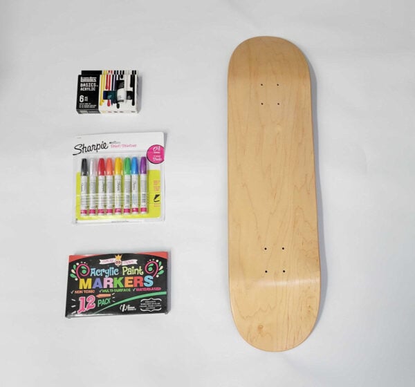 Whatever Skateboards DIY Paint Set