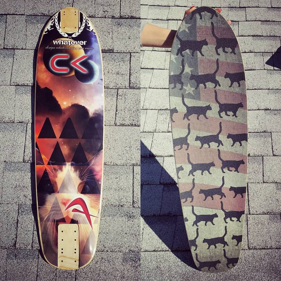 Custom Longboards - Skate Your Own Designs with Whatever Skateboards