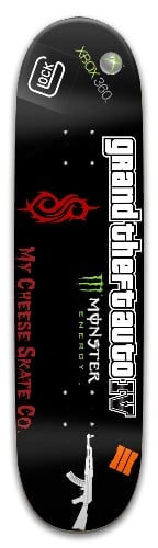 Cool Garbage Deck by My Cheese Skate Co.